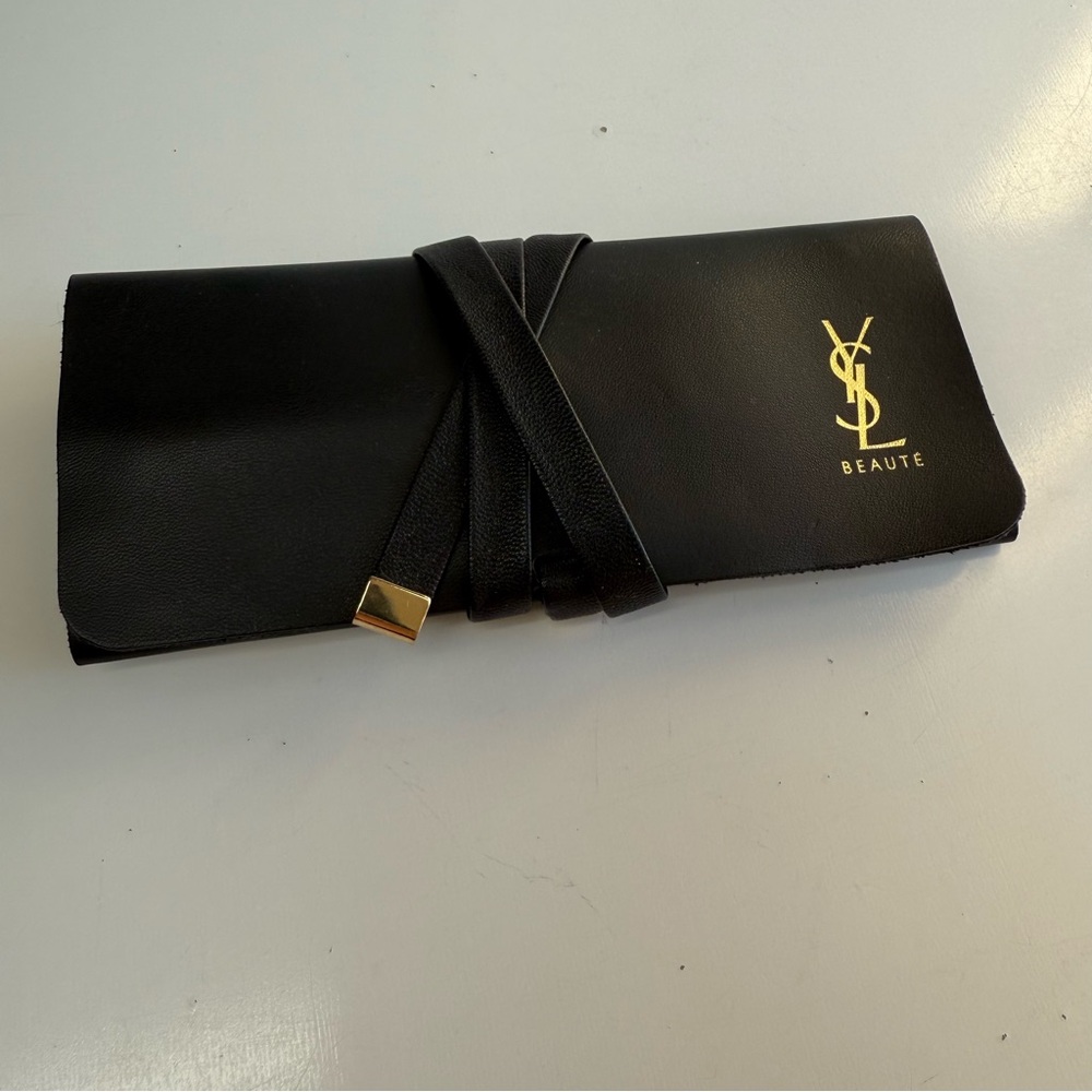 Yves Saint Laurent makeup brush case
